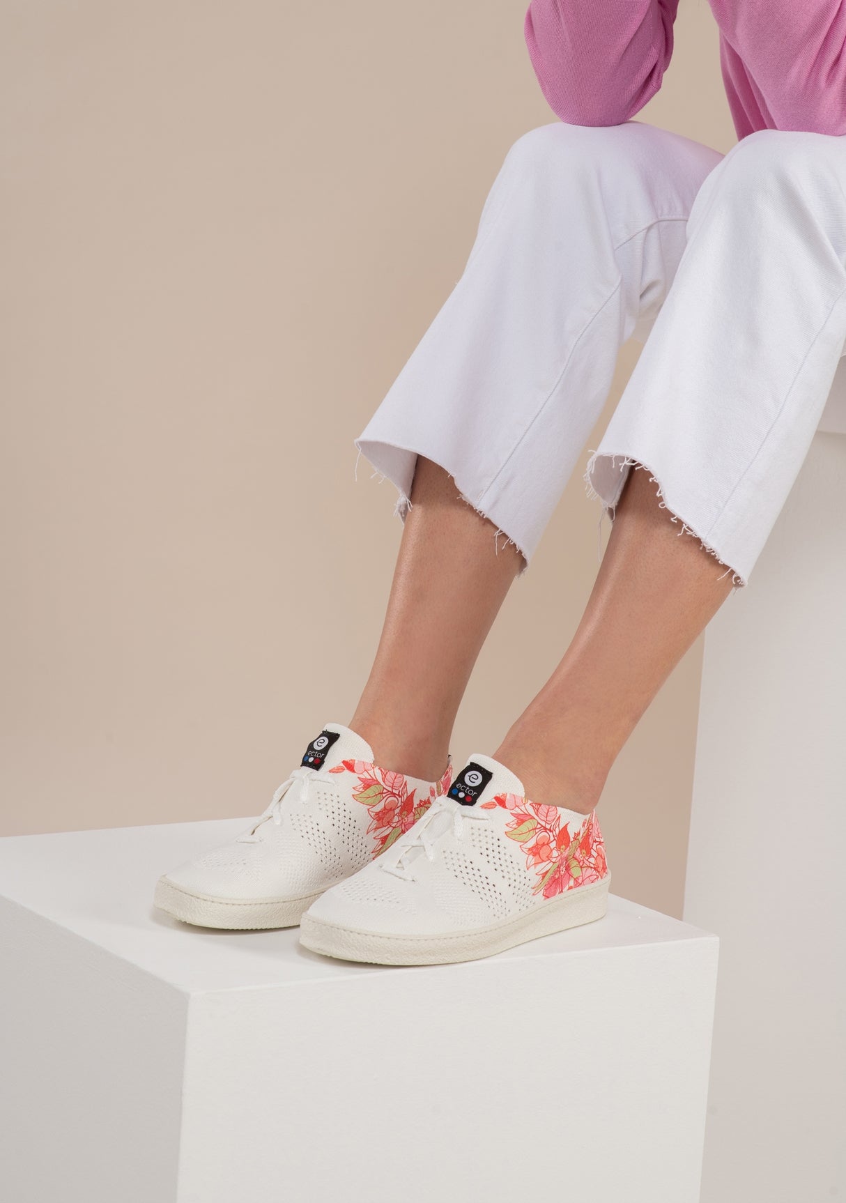 Sneakers ECTOR SUBLIME FLOWER ROSE
