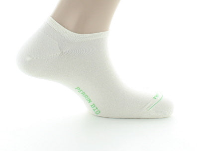 Socquettes 100% pur coton Bio BLANC