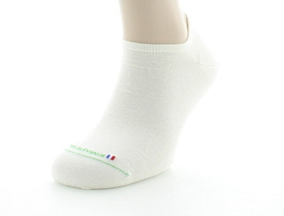 Socquettes 100% pur coton Bio BLANC