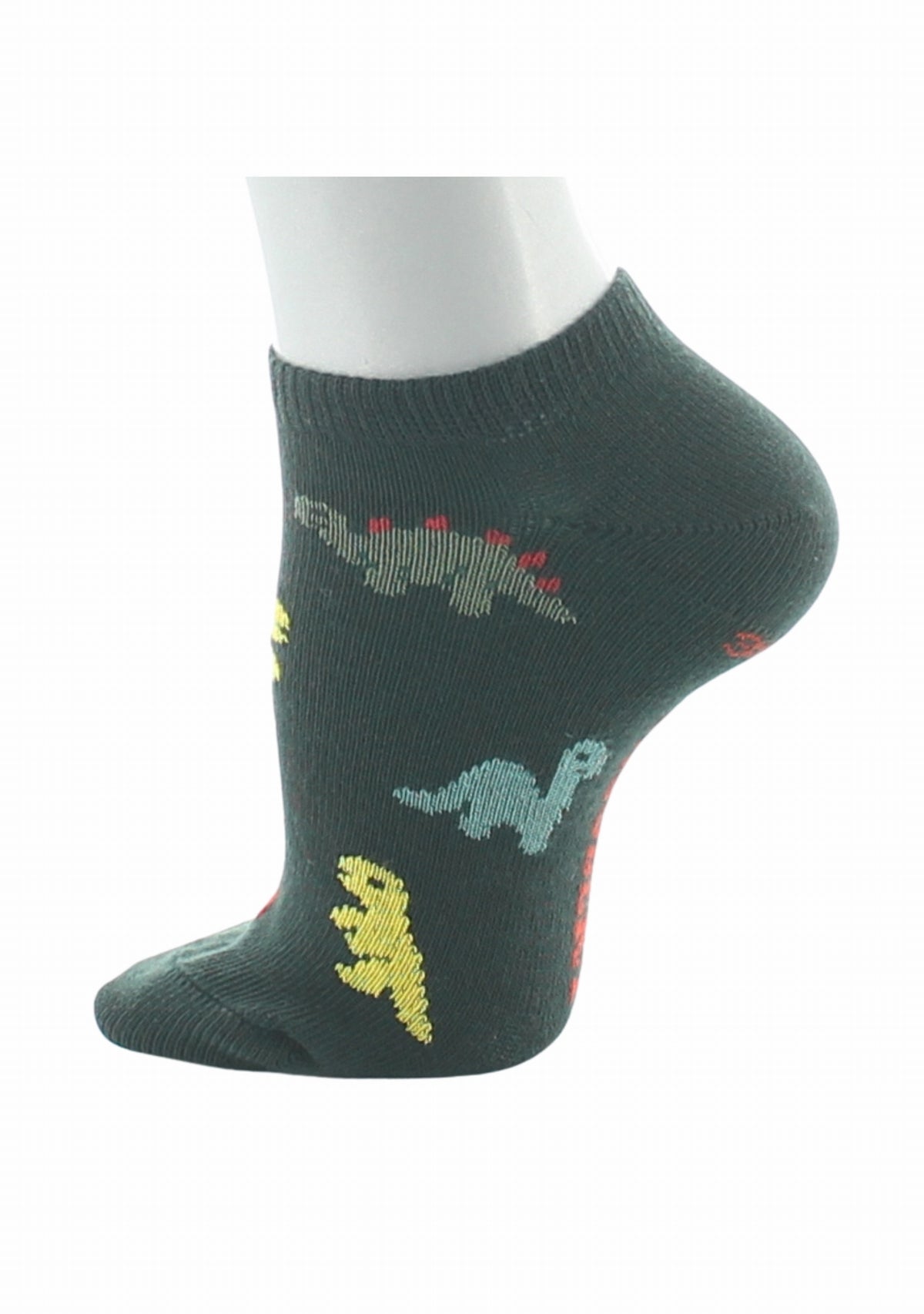 Socquettes enfant Dinosaure - Gris GRIS
