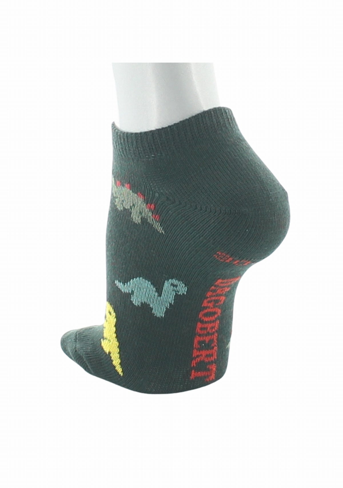 Socquettes enfant Dinosaure - Gris GRIS