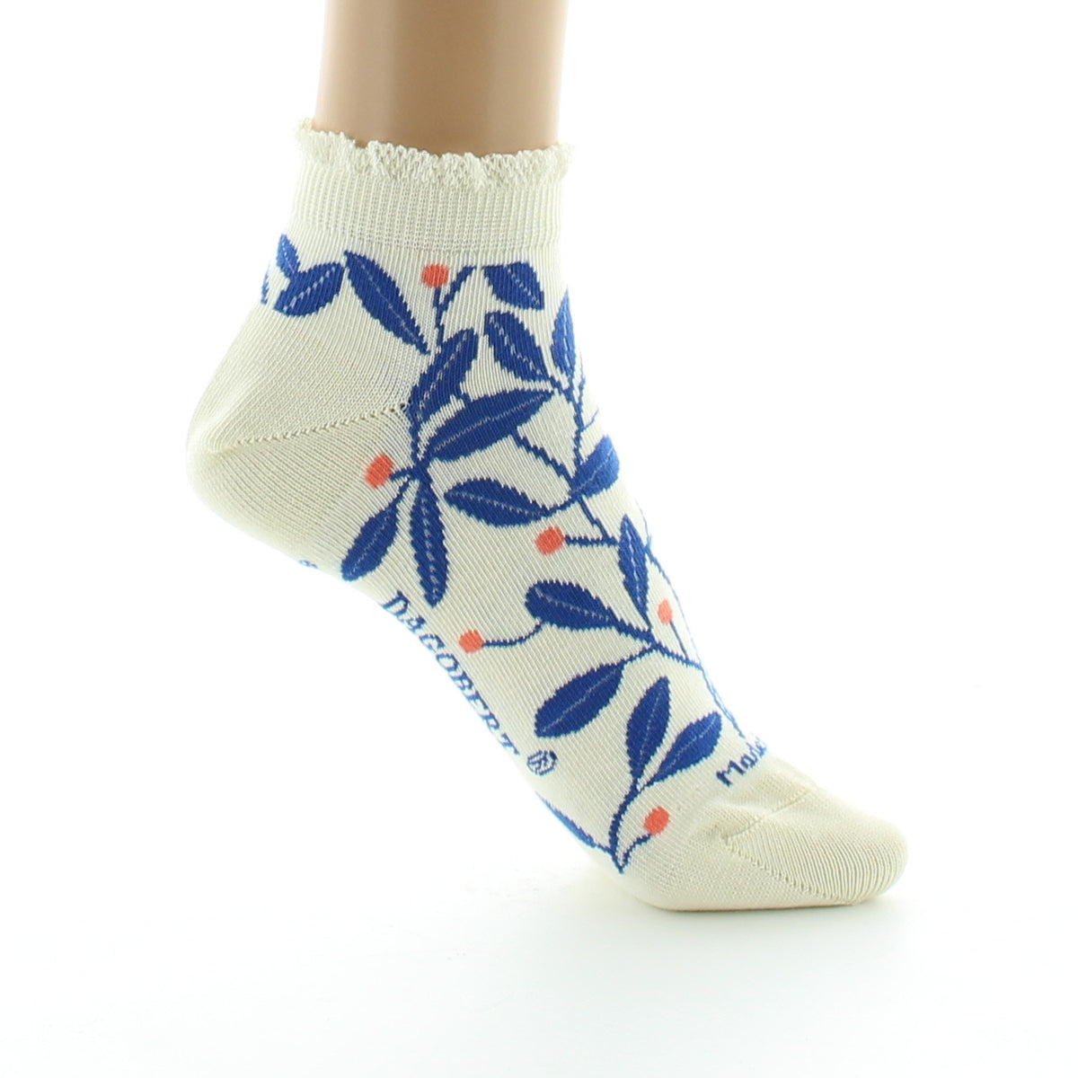 Cocorico Chaussette Femme Francaise Socquettes Coton Femme